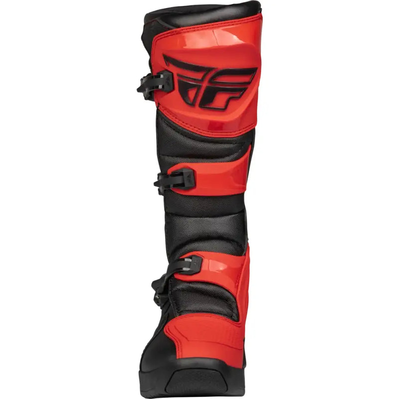 Maverik Lt Boot Red/Black Sz 07 - FLY RACING