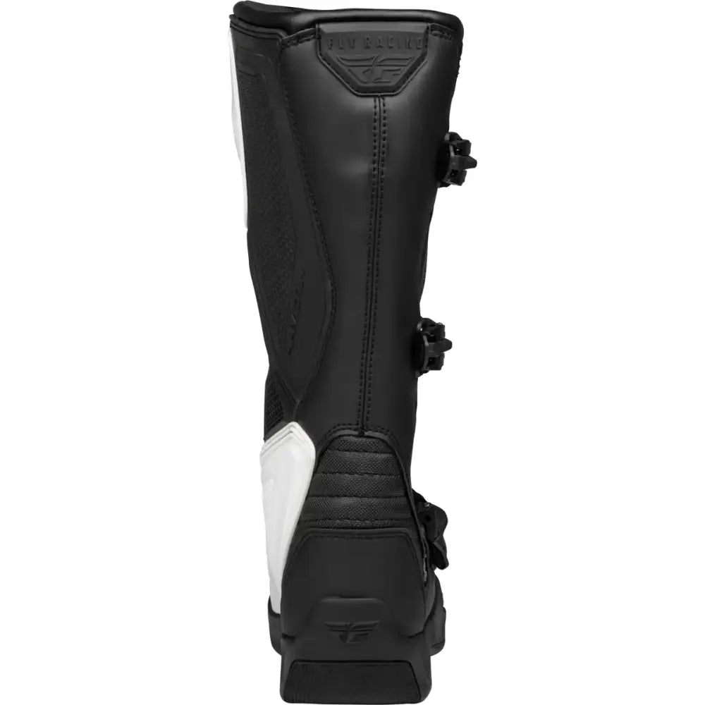 Maverik Lt Boot White/Black Sz 07 - FLY RACING