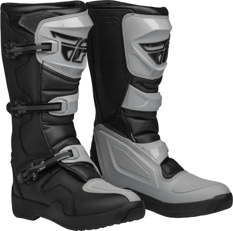Maverik Lt Boot Grey/Black Sz 09 - FLY RACING