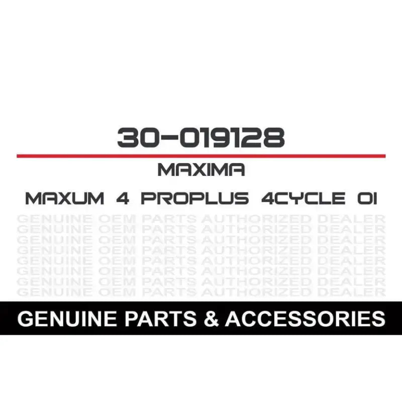 Maxima 30-019128 Proplus 4T Oil 10W-30 1Gal - Chemicals