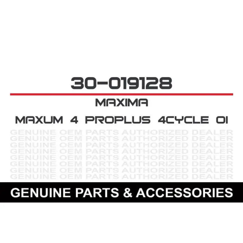 Maxima 30-019128 Proplus 4T Oil 10W-30 1Gal - Chemicals