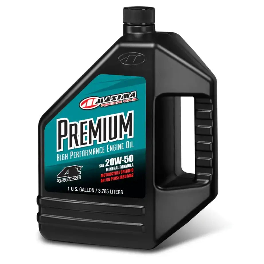 Maxima 359128 Premium 4T 20W-50 1Gal 4/Case - Chemicals
