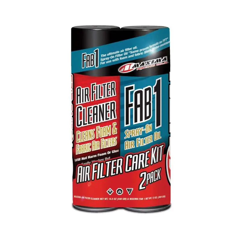 Maxima Air Filter Maintenance Combo Kit 2-Pack Aerosol - Exterior Styling