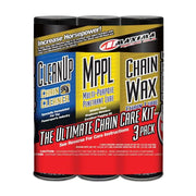 Maxima Chain Wax Ultimate Care Combo Kit 3-Pack Aerosol - Drivetrain