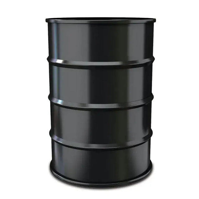 Maxima Performance Auto Performance 70WT Mineral Engine Oil - 55 Gal in a black industrial drum.