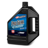 Maxima Performance Auto Pro Gear 250WT Full Synthetic Gear Oil - 128oz container with blue and black label.