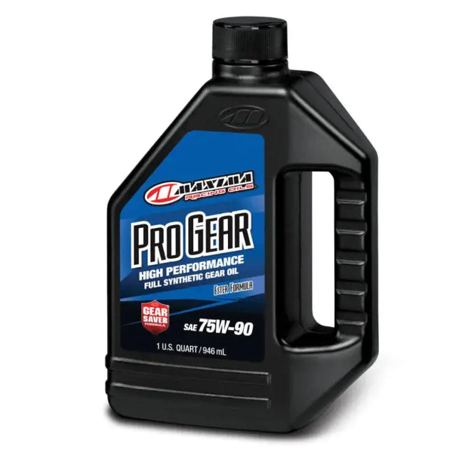 Maxima Performance Auto Pro Gear 75W-90 Full Synthetic Gear Oil - Quart bottle showing label and product design