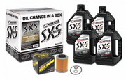 Maxima SXS Can-Am Oil Change Kit 5W-40 Full-Synthetic Maverick X3 - Oils & Filters
