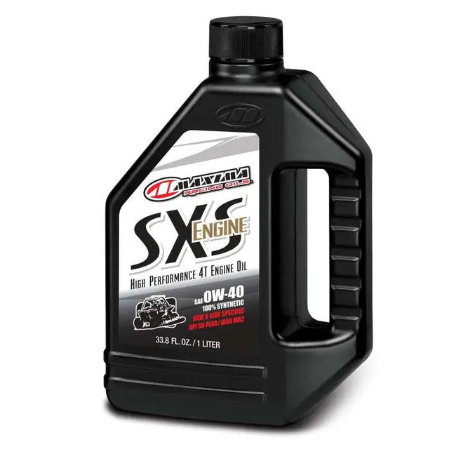 Maxima SXS Engine Full Synthetic 0w40 - 1 Liter - Oils & Oil Filters