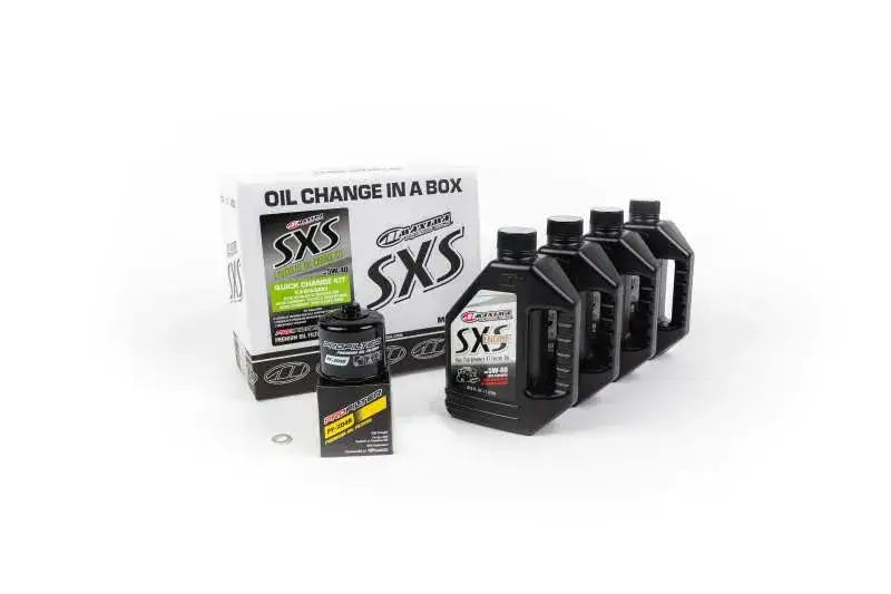 Maxima SXS Kawasaki Teryz KRX Quick Change Kit 5W-40 - Oils & Oil Filters