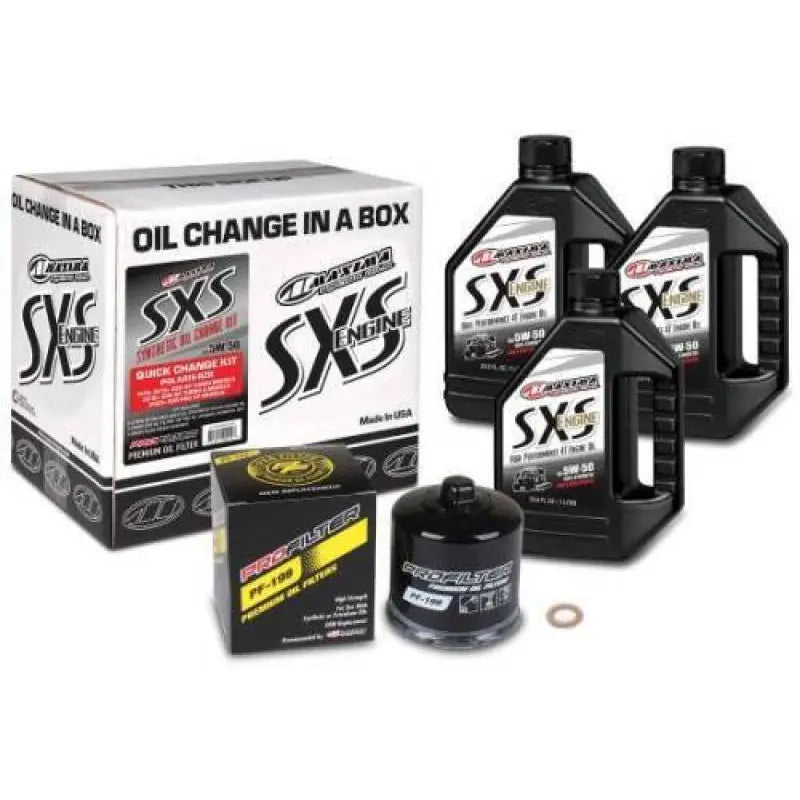Maxima 90-189013-TXP Maxima SXS Quick Change Kit 5W-50 Polaris-TXP