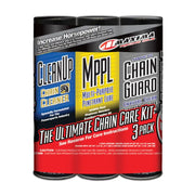 Maxima Synthetic Chain Guard Ultimate Care Combo Kit 3-Pack Aerosol - Drivetrain