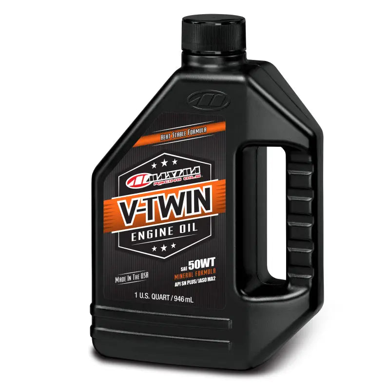 Maxima 30-07901 Maxima V-Twin Mineral 50wt - 1 Liter