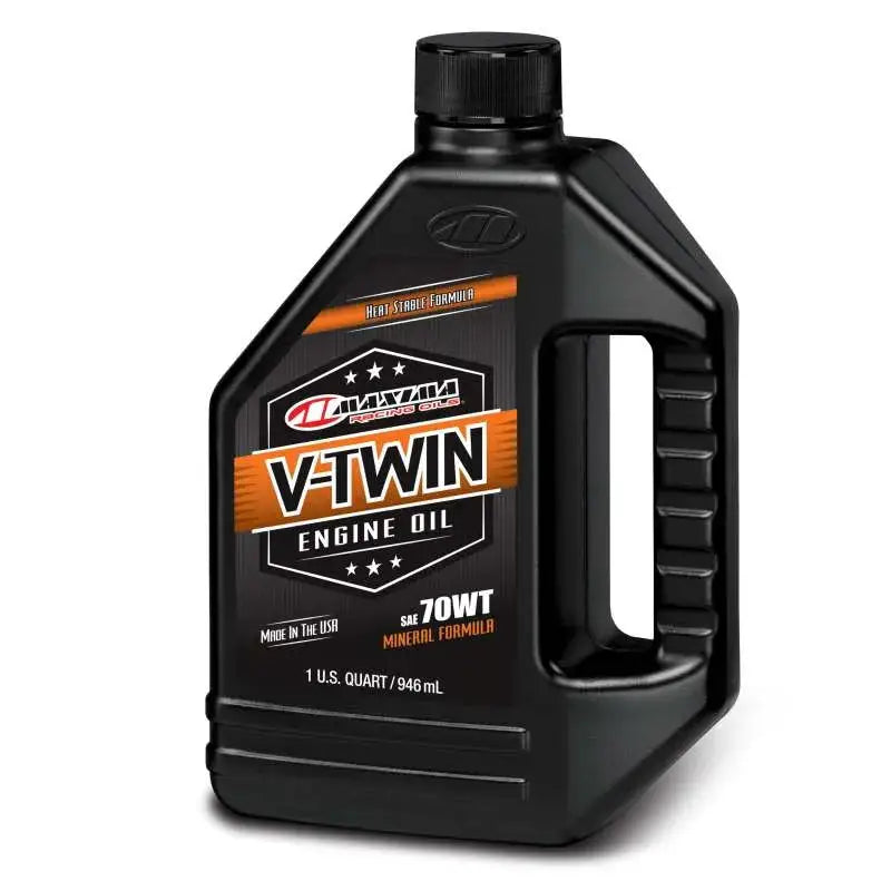 Maxima V-Twin Mineral 70wt - 1 Liter - Oils & Oil Filters