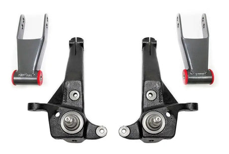 MaxTrac 01-09 Ford Ranger 2WD w/Coil Susp. (Non Stabilitrak) 4in/2in Spindle Lift Kit - Truck & Automotive