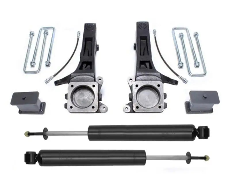 Automotive suspension lift kit components for Toyota Tacoma 4in 2in MaxPro lift kit