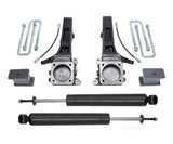 Automotive suspension lift kit components for Toyota Tacoma 4in 2in MaxPro lift kit