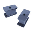 MaxTrac 07-18 GM C/K1500 2WD/4WD 4in Rear Fabricated Steel Lift Blocks - Truck & Automotive
