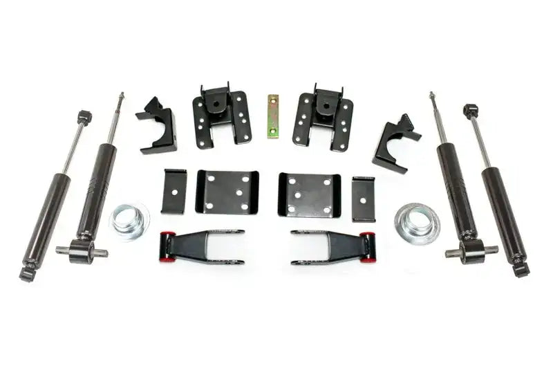 Automotive suspension components for MaxTrac lowering strut kit on GM C/K1500 trucks
