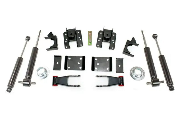 Automotive suspension components for MaxTrac lowering strut kit on GM C/K1500 trucks