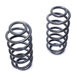 MaxTrac 14-16 GM C/K1500 2WD/4WD Single Cab with Cast Steel Suspension 1in Front Lowering Coils, Powder Coated Grey.
