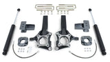 Truck suspension lift kit for Ford F-150 7in 4in MaxPro with MaxTrac shocks