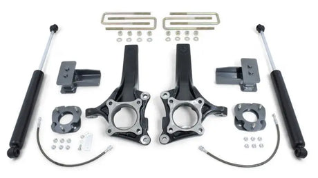 Truck suspension lift kit for Ford F-150 7in 4in MaxPro with MaxTrac shocks