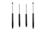 Four black shock absorbers for Ford F-250 F-350 4WD trucks MaxTrac shocks 943380S
