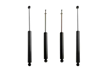 Four black MaxTrac shocks for Ford F-250 F-350 4WD - MaxTrac 943380S