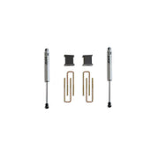 Maxtrac Made In The USA Leaf Spring Block Kit 901750F - Blocks U-Bolts Fox Shocks