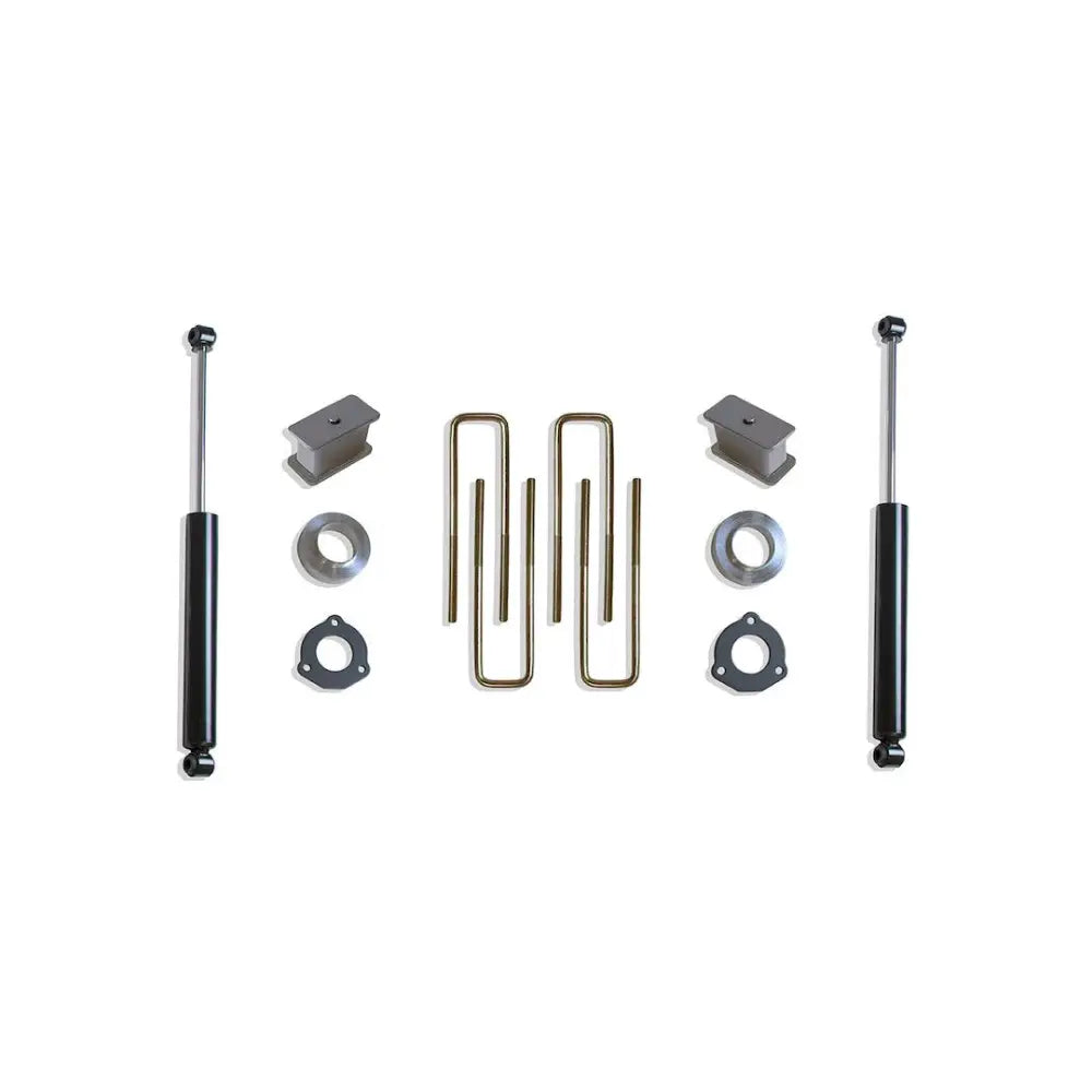 Maxtrac Maintains Factory Ride Quality Lift Kit Suspension 900430 - 2.5 Spacers3 Blks Uboltsmaxshocks