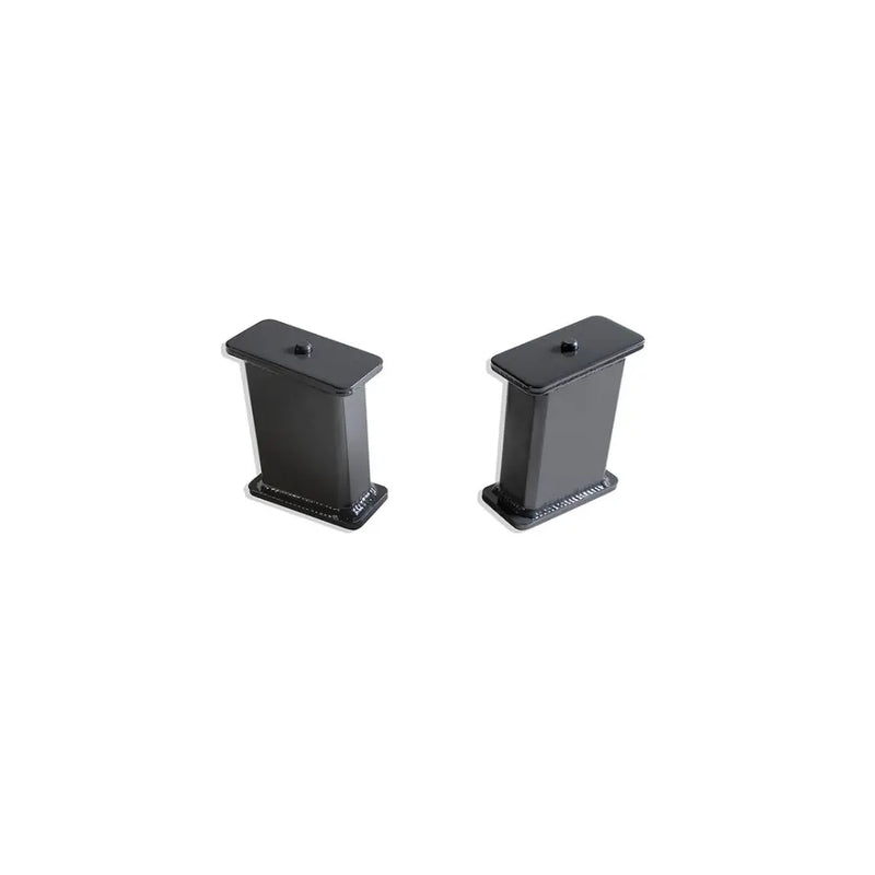 Maxtrac Very High Corrosion Protection Leaf Spring Block Kit 901355F - U-Bolts Fox Rear Shocks