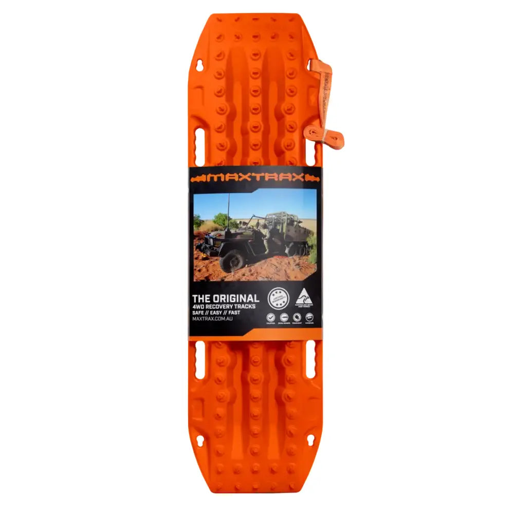 Maxtrax MKII Recovery Tracks - Signature Orange - MTX02SO - Winches & Hitches