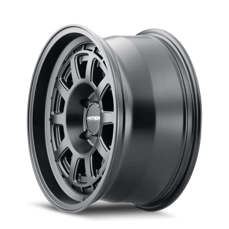 Mayhem 8303 Voyager 15x7 / 5x100 BP / 15mm Offset / 56.1mm Hub Matte Black Wheel - Truck & Automotive