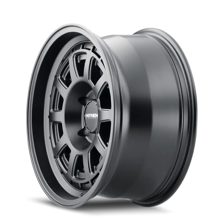 Mayhem 8303 Voyager 15x7 / 5x100 BP / 15mm Offset / 56.1mm Hub Matte Black Wheel - Truck & Automotive