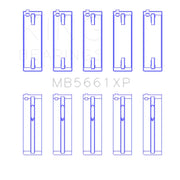 King Engine Bearings MB5661XP MB5661XP King Audi/Volkswagen ADZ/AWT/APK/BHP/BPY/AKS 1.6/1.8/2.0L Crankshaft Main Bearing Set