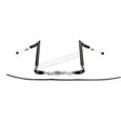 MBBPW-12 B Baggernation 12 Inch Monkey Bagger Bar Prewired Satin Black `14-Up Touring - RV and Auto Parts