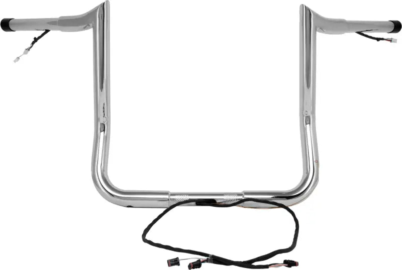 BAGGERNATION MBBPW-14 C 14" Monkey Bagger Bar Prewired Chrome `14 Up Touring
