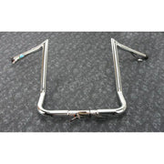 MBBPW-16 C Baggernation 16 Inch Monkey Bagger Bar Prewired Chrome `14-Up Touring - RV and Auto Parts