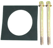 Gasket and two bolts from MBK450 Arco Marine Bolt Kit for Arco Marine bolt repair