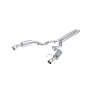 MBRP S7251AL MBR 2024 Ford Mustang GT S650, 5. 1 Aluminized Steel 3in Cat-Back Dual Split Rear (Street)