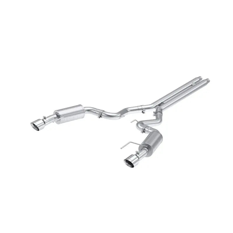 MBRP S7251AL MBR 2024 Ford Mustang GT S650, 5. 1 Aluminized Steel 3in Cat-Back Dual Split Rear (Street)