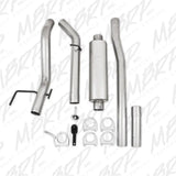 MBRP 03-13 Ram Hemi 2500/3500 5.7L Alum 3in Cat Back Single Side Exit - Truck & Automotive