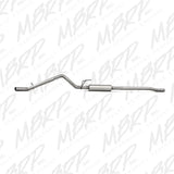 MBRP 03-13 Ram Hemi 2500/3500 5.7L Alum 3in Cat Back Single Side Exit - Truck & Automotive