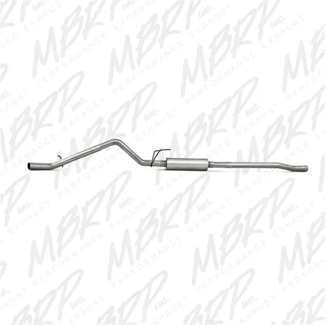 MBRP 03-13 Ram Hemi 2500/3500 5.7L Alum 3in Cat Back Single Side Exit - Truck & Automotive
