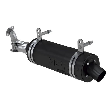 MBRP 06-11 Kawasaki KVF 750 Brute Force Slip-On Combination Exhaust w/Sport Muffler - Truck & Automotive