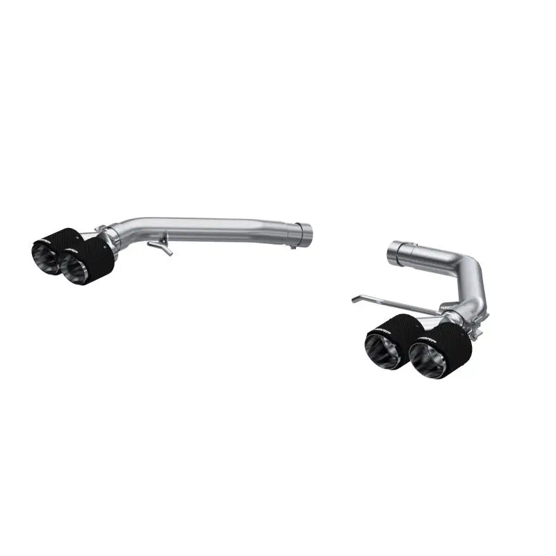 MBRP S56033CF MBRP 14-17 Audi SQ5 3.0T Dual Rear Exit Axle Back w/ Quad Carbon Fiber Tips - T304