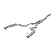 MBRP MBRP 15-18 Ford Mustang EcoBoost 2.3L T409 3in Cat Back Dual Split Rear Exit (Race Version)