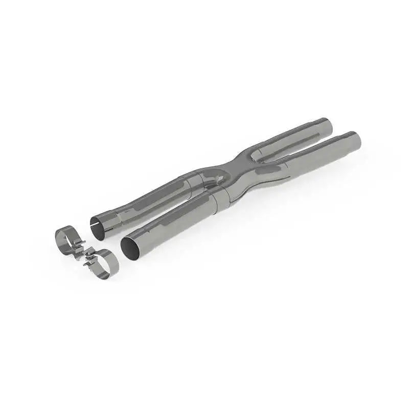 MBRP 15-19 Ford Mustang GT 2.5in Resonator Delete X-Pipe - T409 - RV and Auto Parts