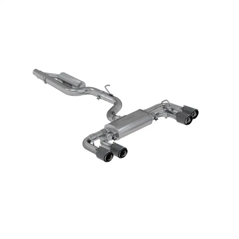 MBRP 15-19 VW Golf R 3 in Cat Back w/ 4 OD Quad Carbon Fiber Tips - T304 - Truck & Automotive